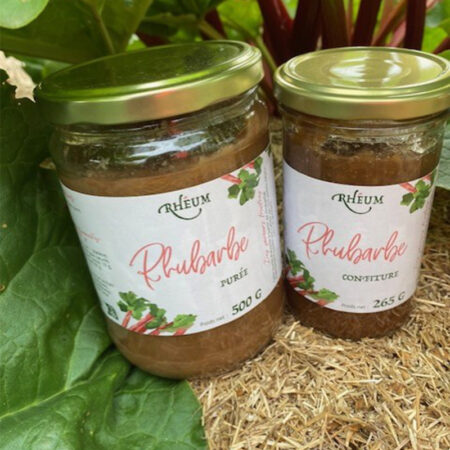 confiture rhubarbe maison vente en ligne